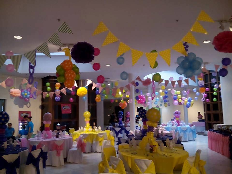 kiddie party decor