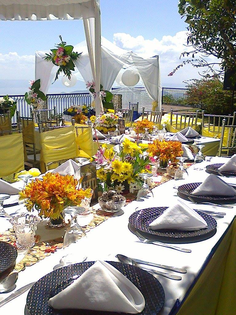 Wedding Table Flower Decor