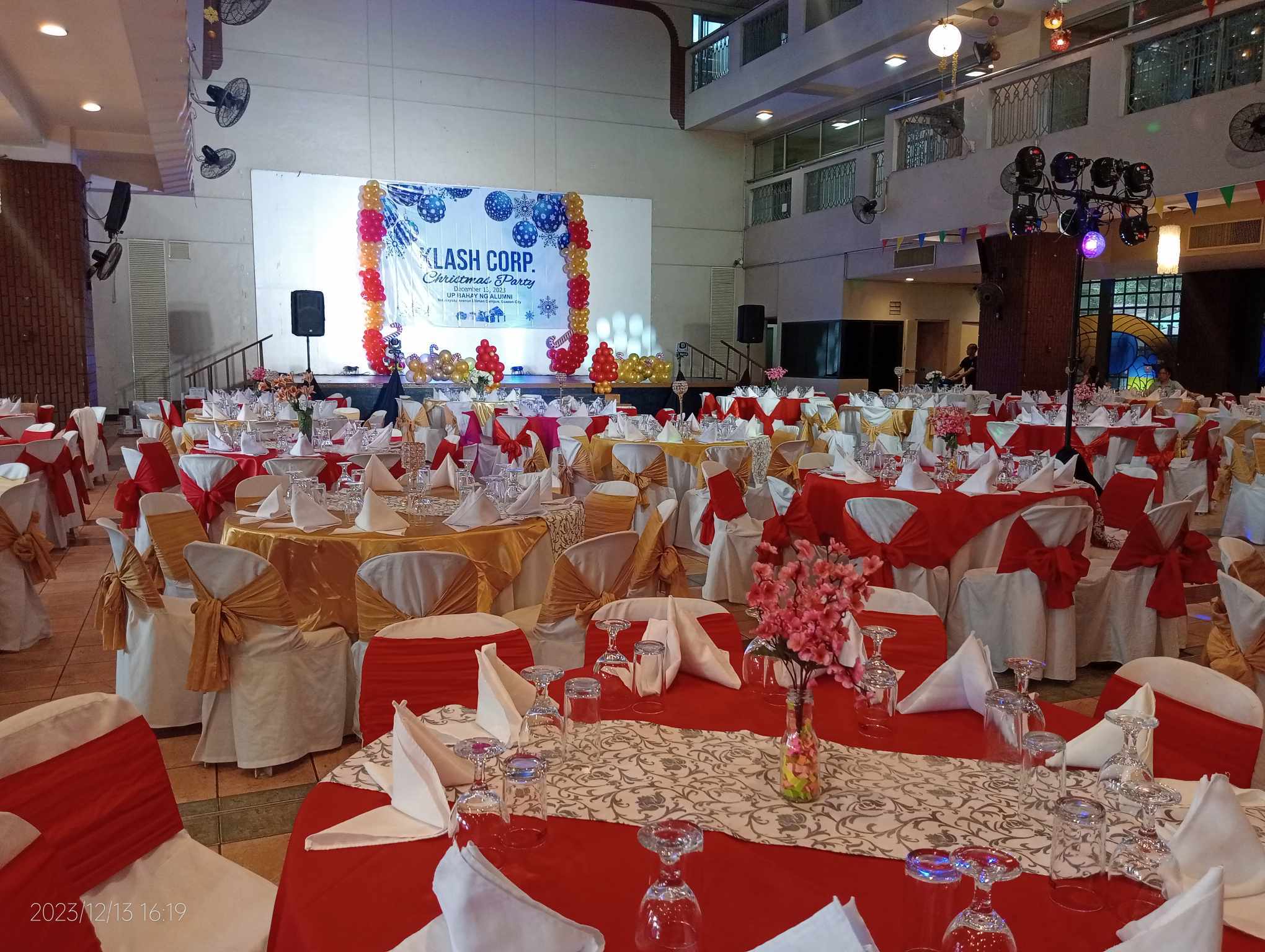 Venue Setup