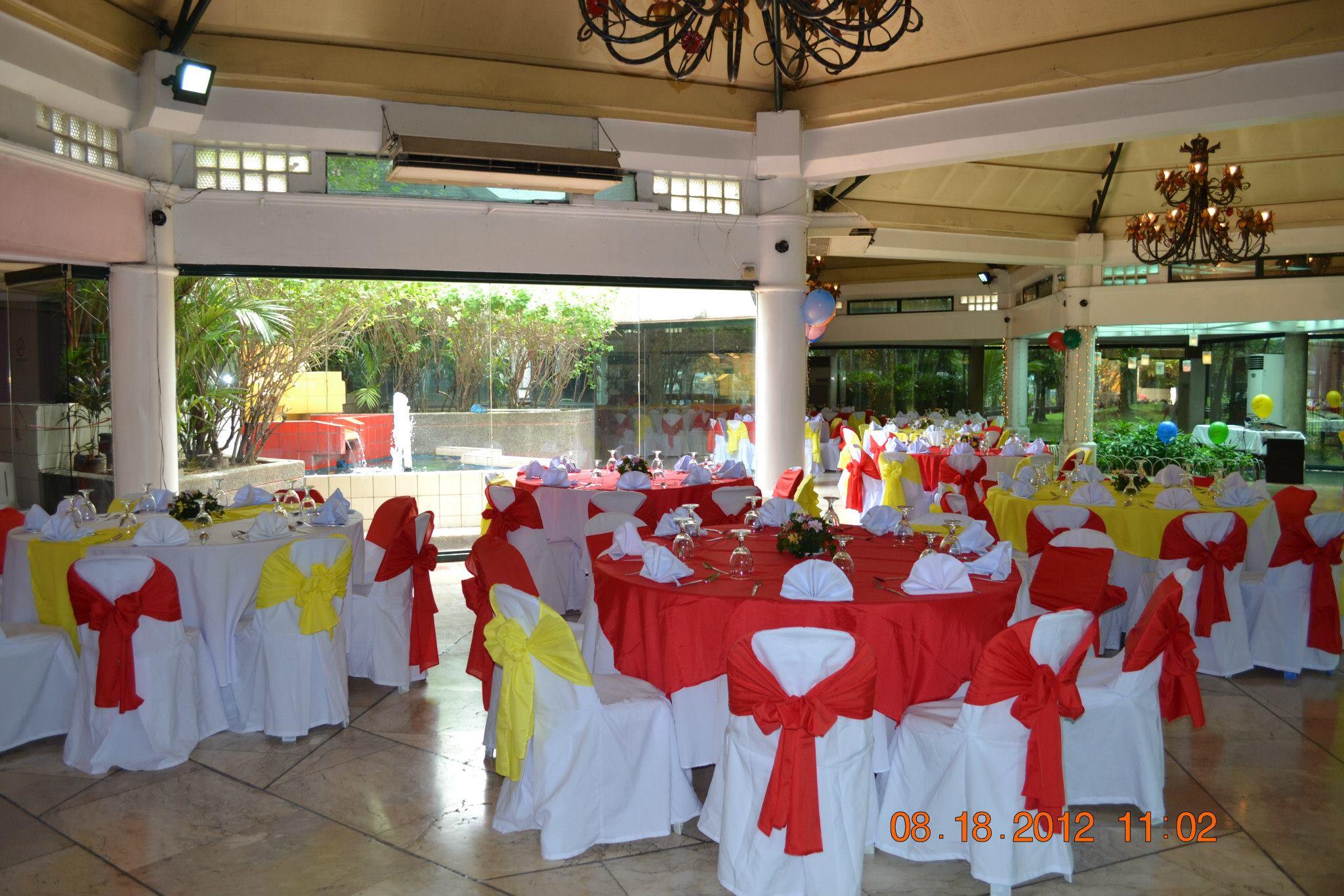 Baptismal Table Setup