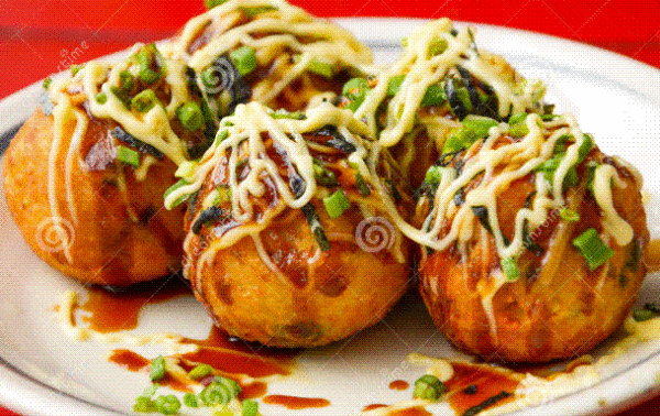 Takoyaki A Japanese Pica Pica food for Cocktail Party